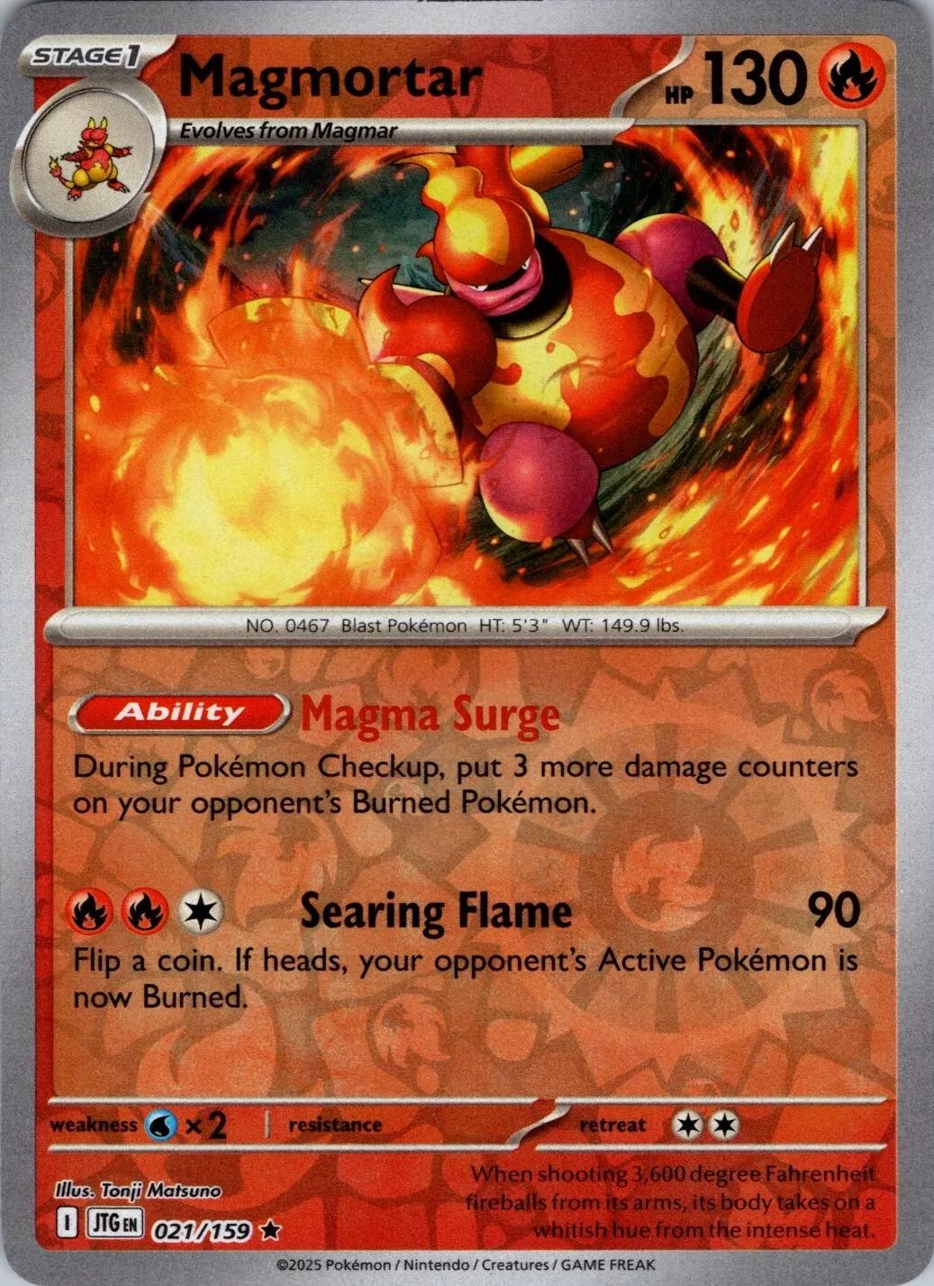 Magmortar [Reverse Holo]