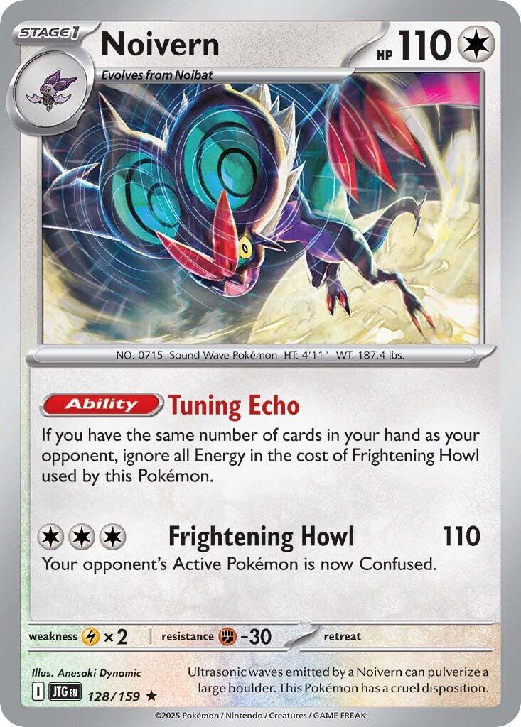 Journey Together Noivern [Holo] Pokémon card