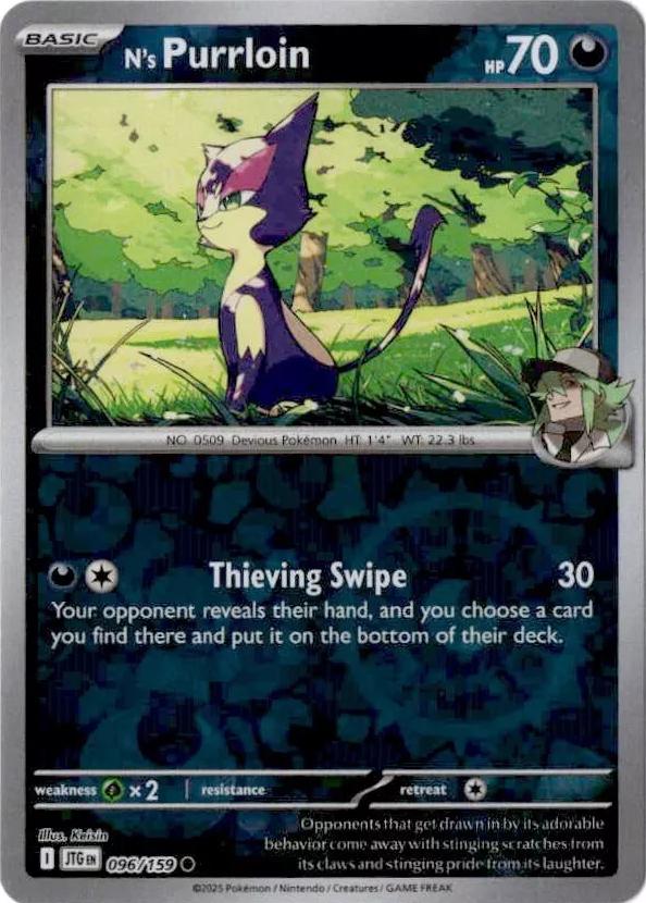 N's Purrloin [Reverse Holo]