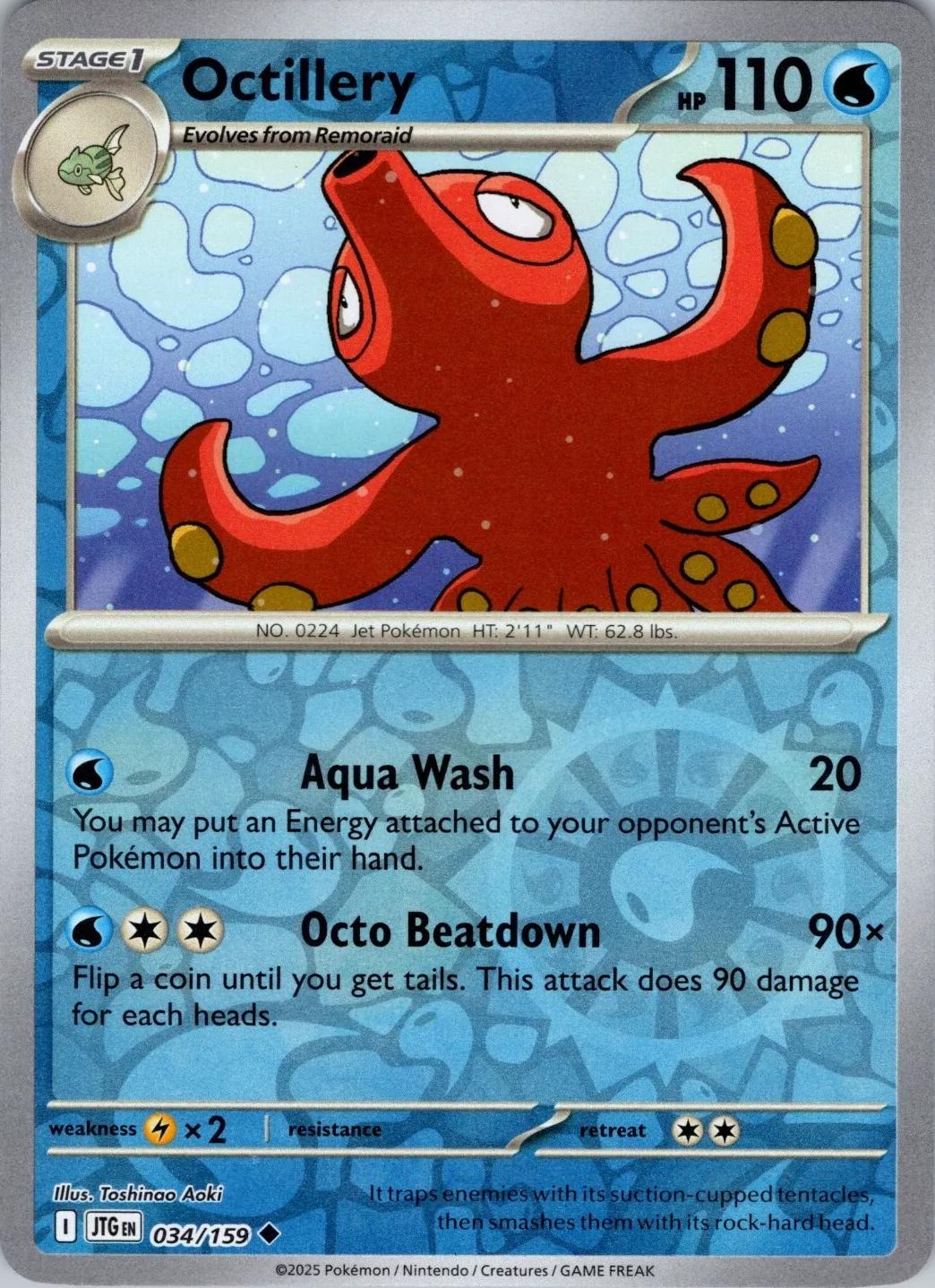Octillery [Reverse Holo]