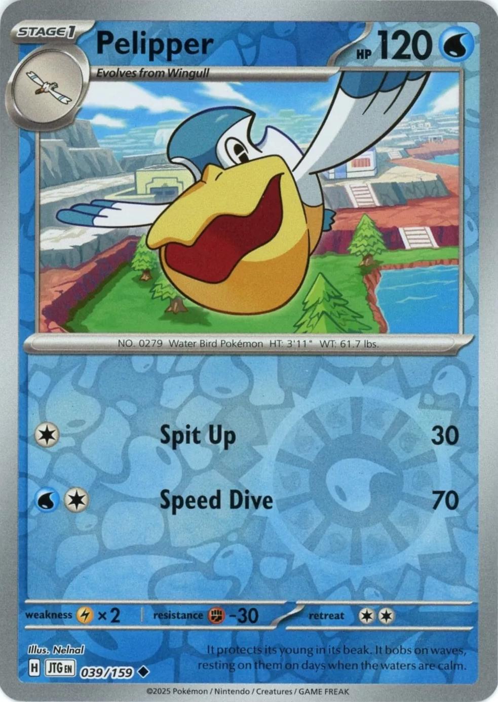 Pelipper [Reverse Holo]