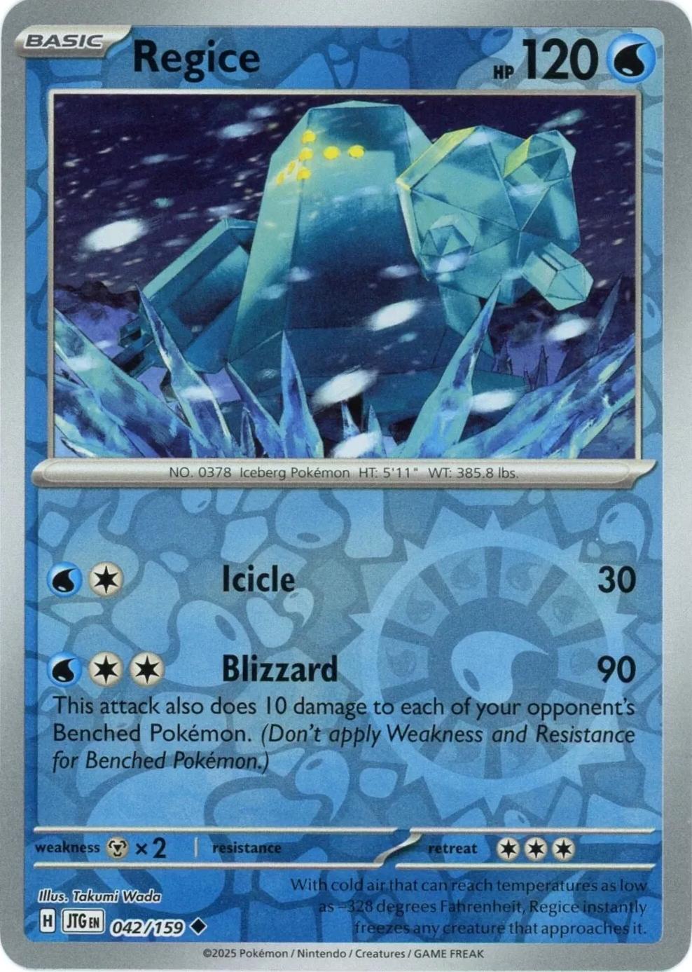 Regice [Reverse Holo]