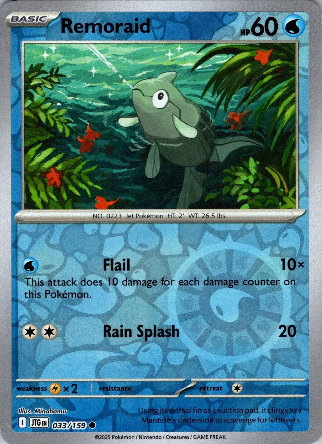 Remoraid [Reverse Holo]