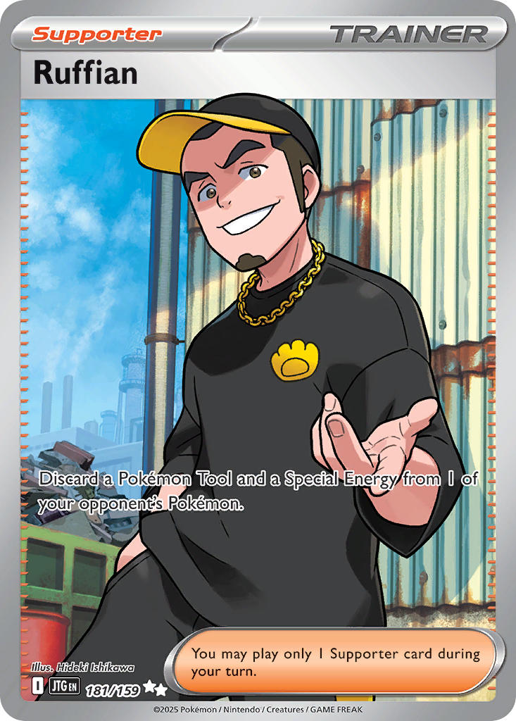 Journey Together Ruffian Pokémon card