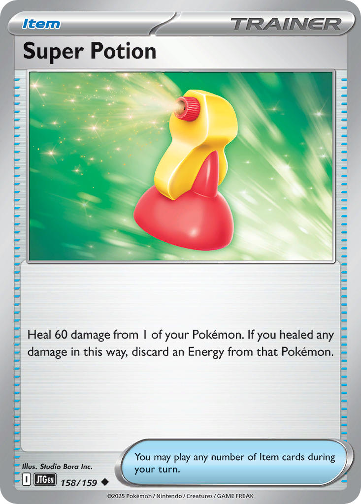 Journey Together Super Potion Pokémon card