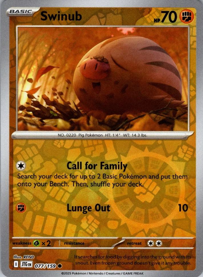 Swinub [Reverse Holo]