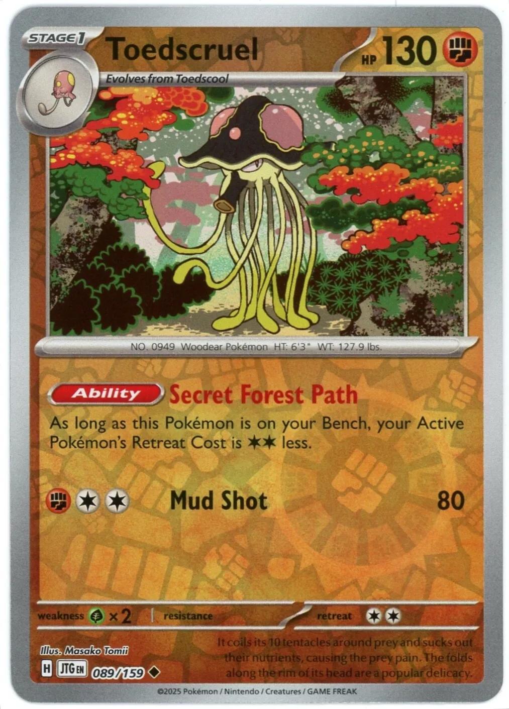 Toedscruel [Reverse Holo]