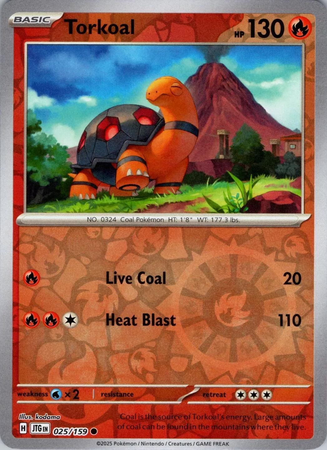 Torkoal [Reverse Holo]