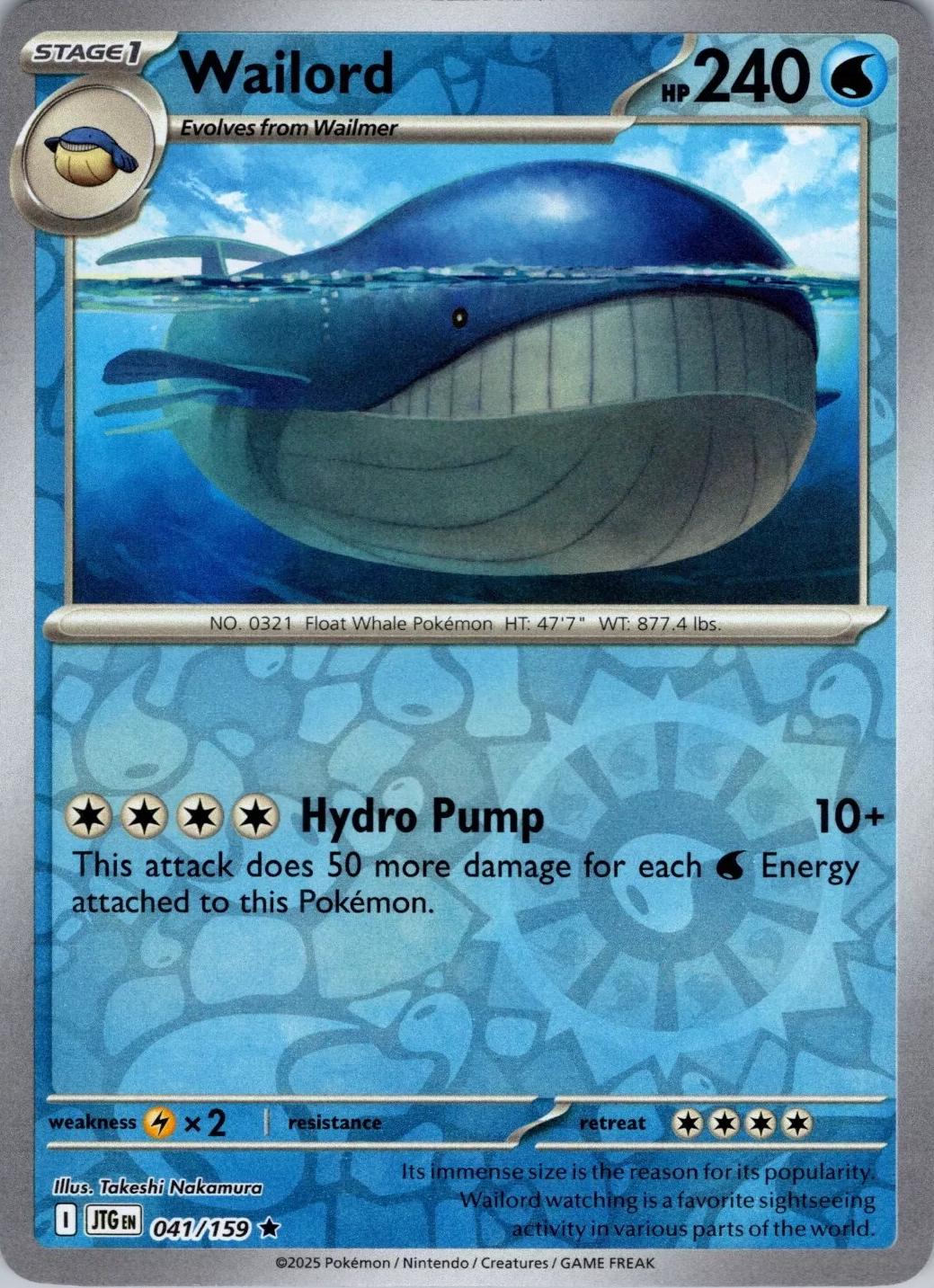 Wailord [Reverse Holo]