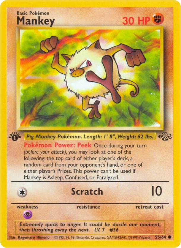 Mankey [1st-Edition]