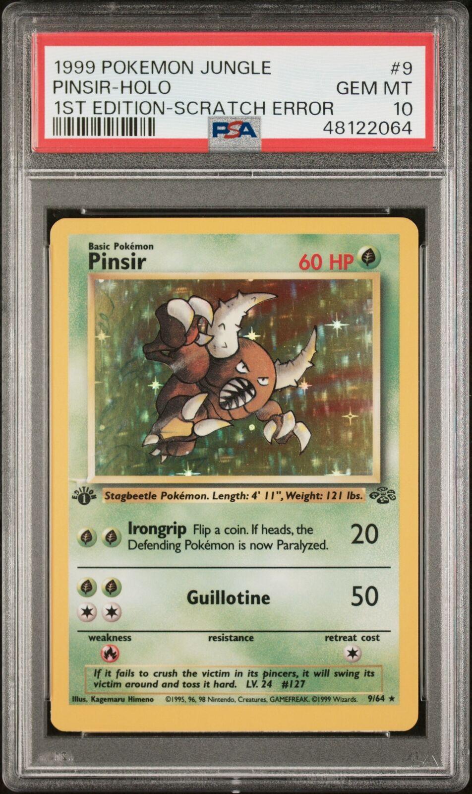 Jungle Pinsir [Scratch-Error] Pokémon card