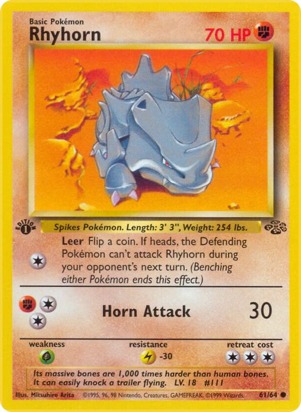 Rhyhorn [1st-Edition]