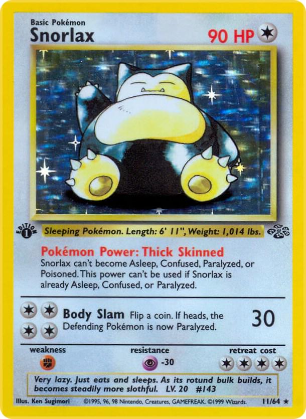 Snorlax [1st-Edition]