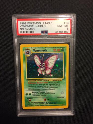 Jungle Venomoth [No-Symbol] Pokémon card