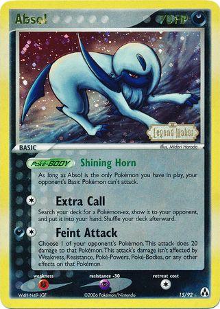 Legend Maker Absol [Reverse Holo] Pokémon card