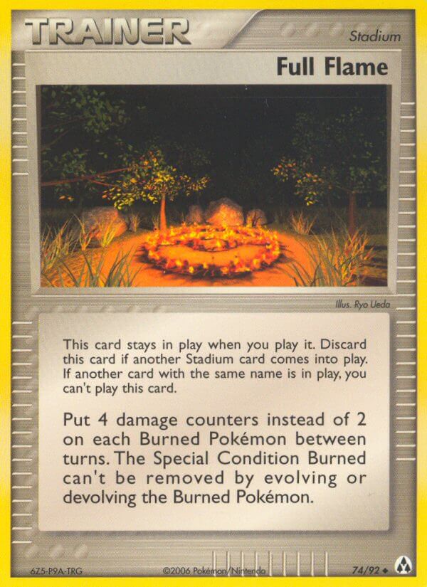 Legend Maker Full Flame Pokémon card