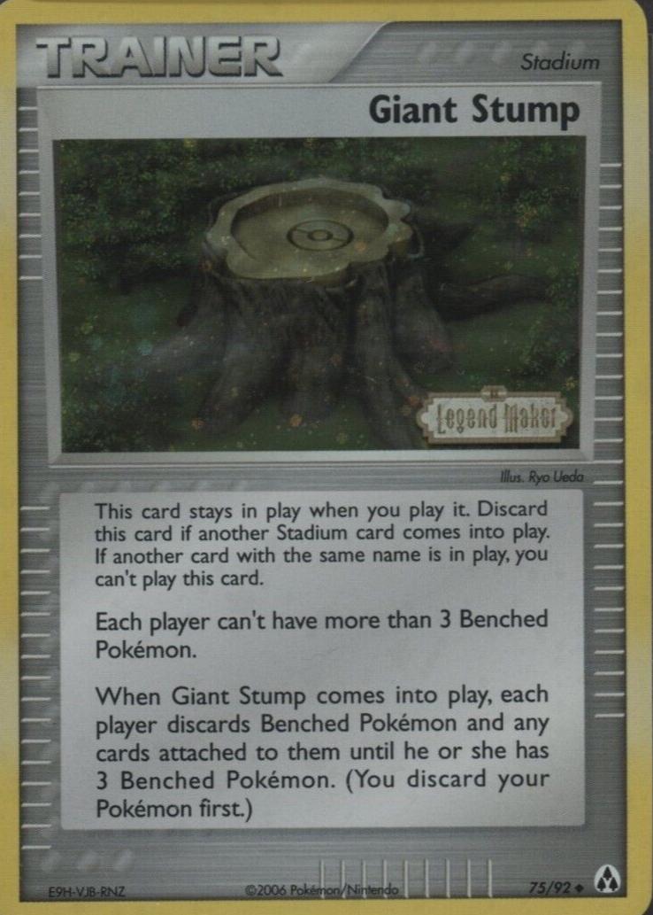 Giant Stump [Reverse Holo]
