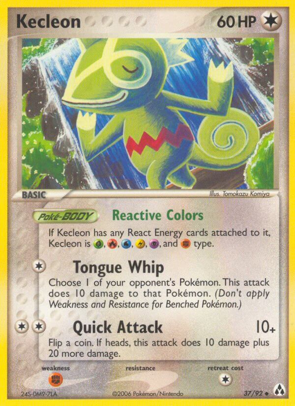 Legend Maker Kecleon Pokémon card