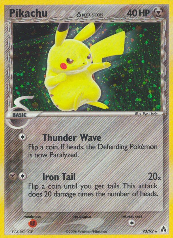 Legend Maker Pikachu Pokémon card