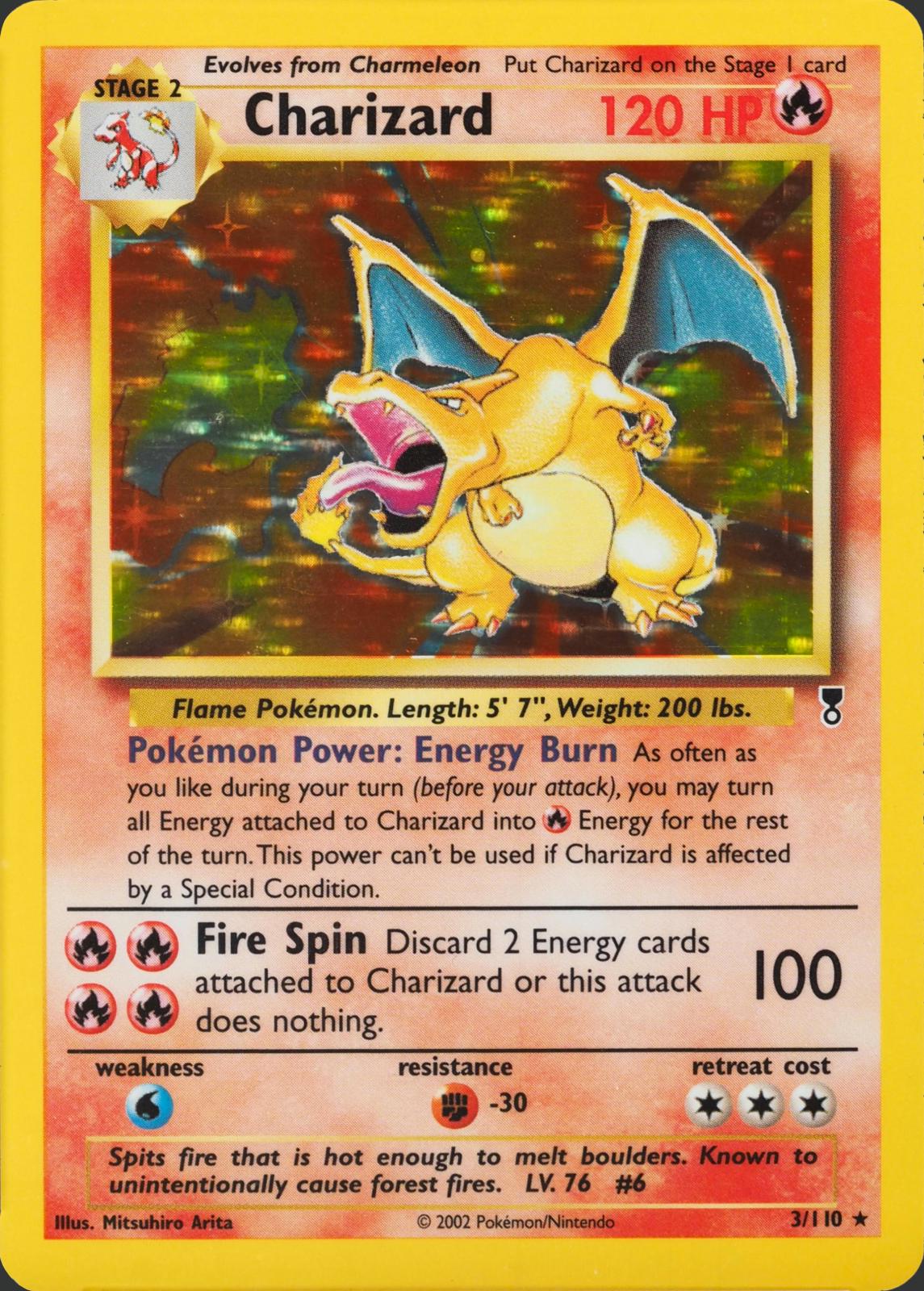 Legendary Collection Charizard [Holo] Pokémon card