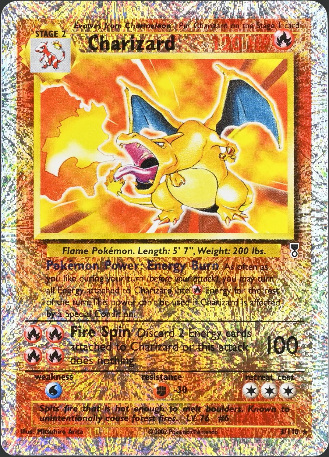 Legendary Collection Charizard [Reverse Holo] Pokémon card