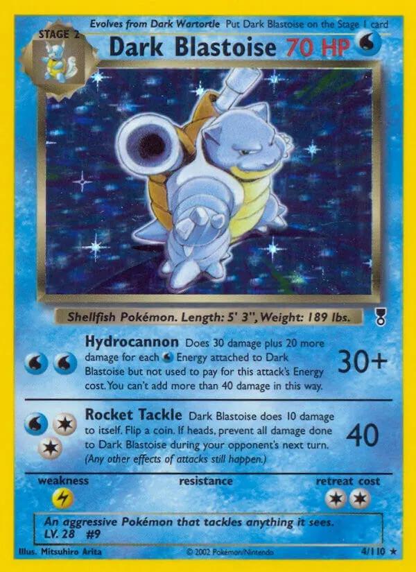 Legendary Collection Dark Blastoise [Holo] Pokémon card