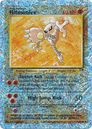 Hitmonlee [Reverse Holo]
