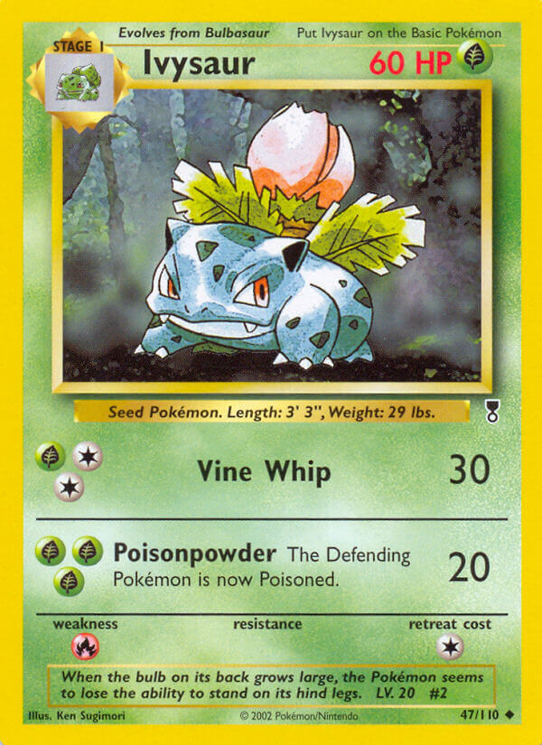 Legendary Collection Ivysaur Pokémon card