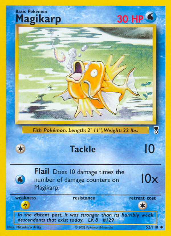 Legendary Collection Magikarp Pokémon card