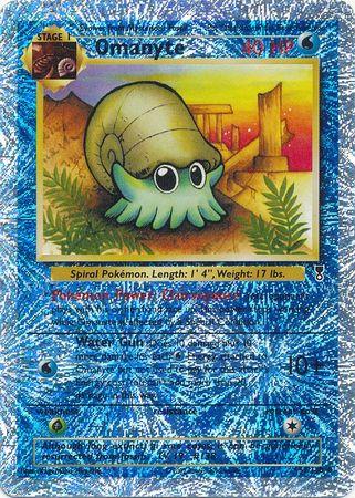 Omanyte [Reverse Holo]