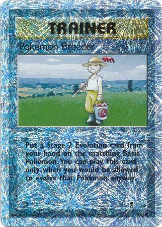 Pokemon Breeder [Reverse Holo]