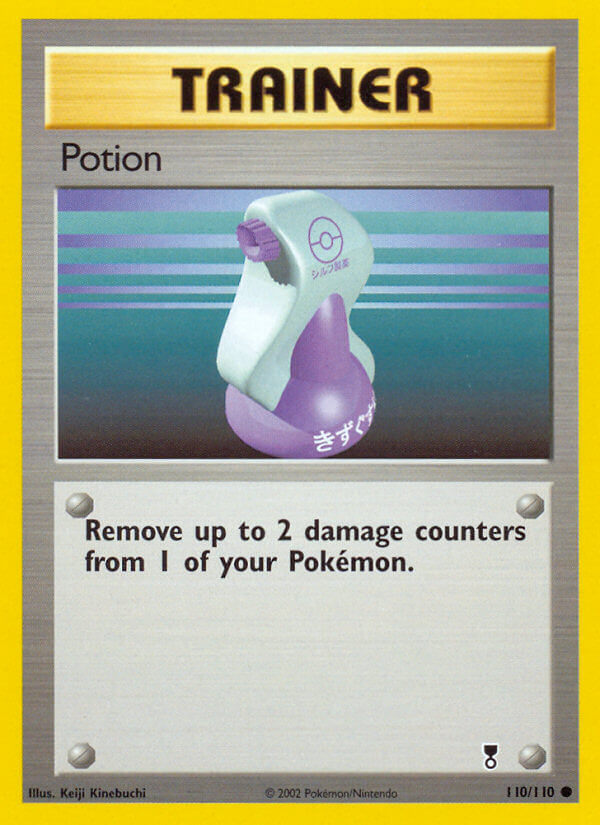 Legendary Collection Potion Pokémon card