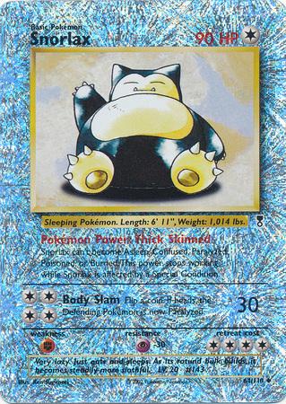 Snorlax [Reverse Holo]