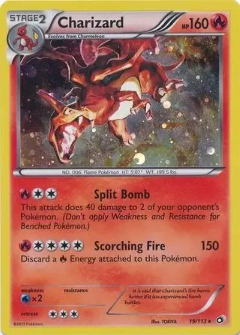 Legendary Treasures Charizard [Cosmos-Holo] Pokémon card