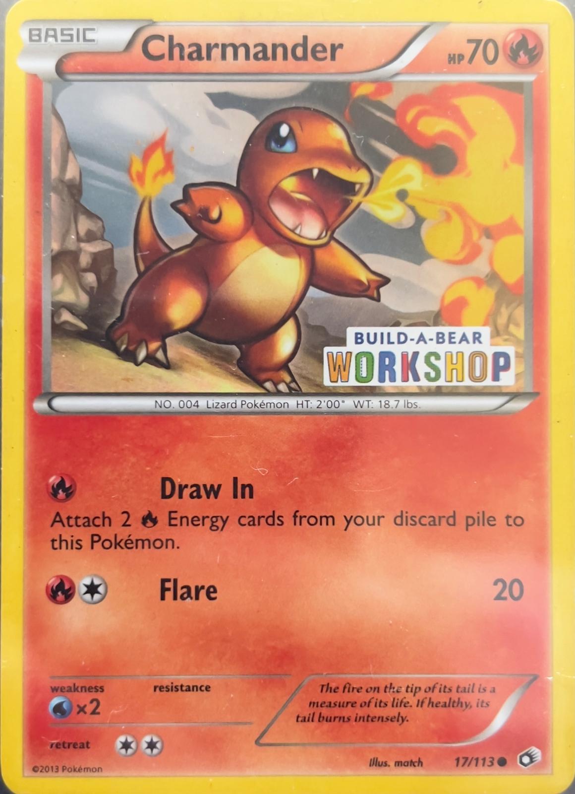Legendary Treasures Charmander [Build-a-bear] Pokémon card