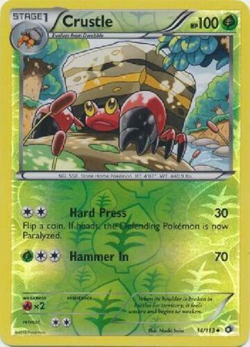 Crustle [Reverse Holo]