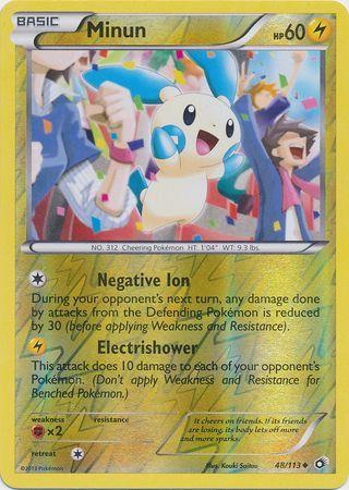 Minun [Reverse Holo]