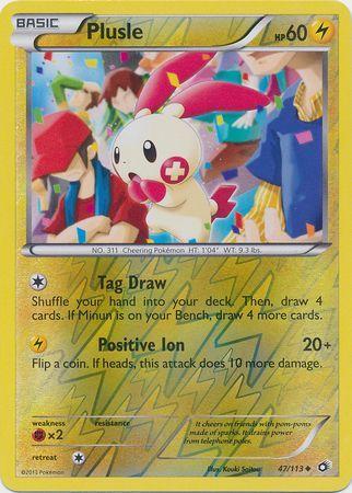 Plusle [Reverse Holo]
