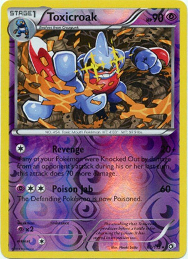 Toxicroak [Reverse Holo]