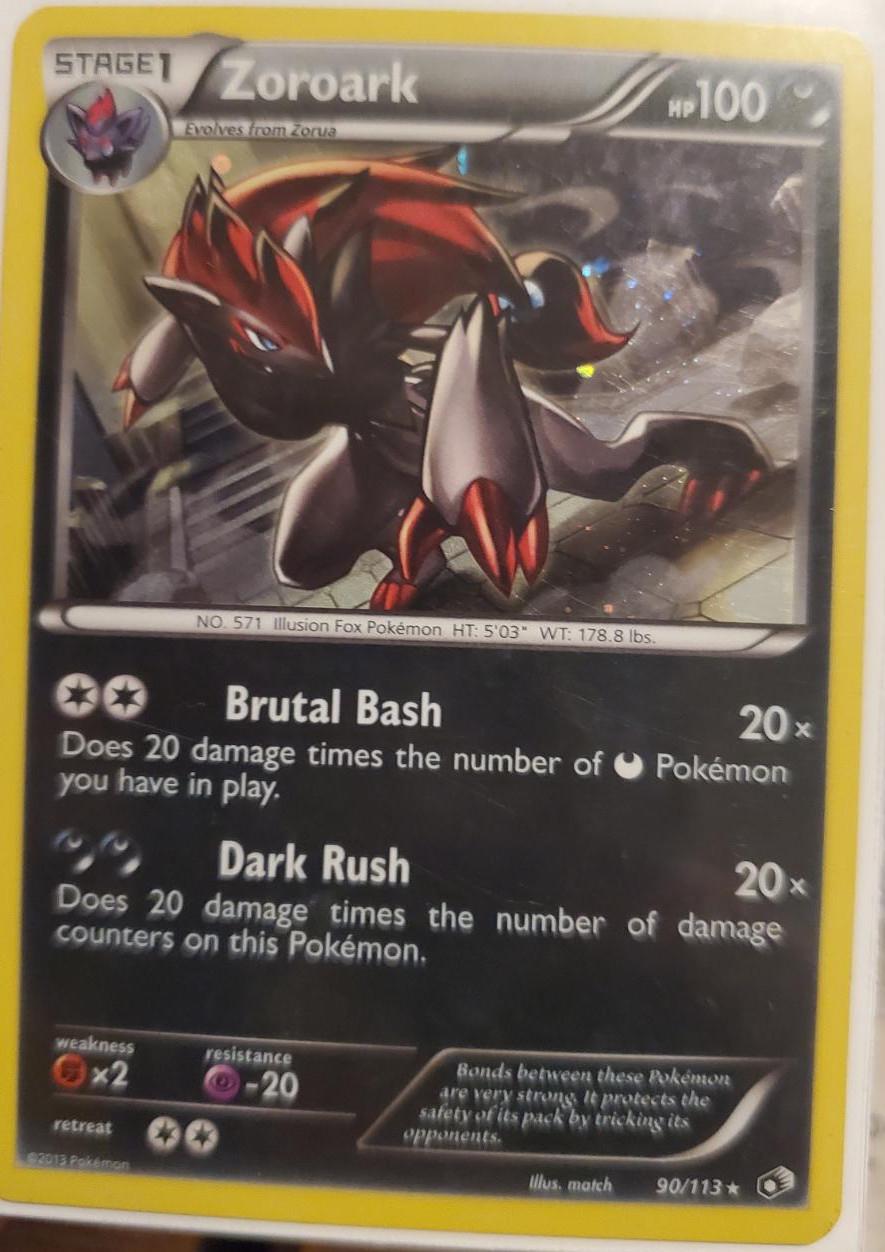 Legendary Treasures Zoroark [Cosmos-Holo] Pokémon card