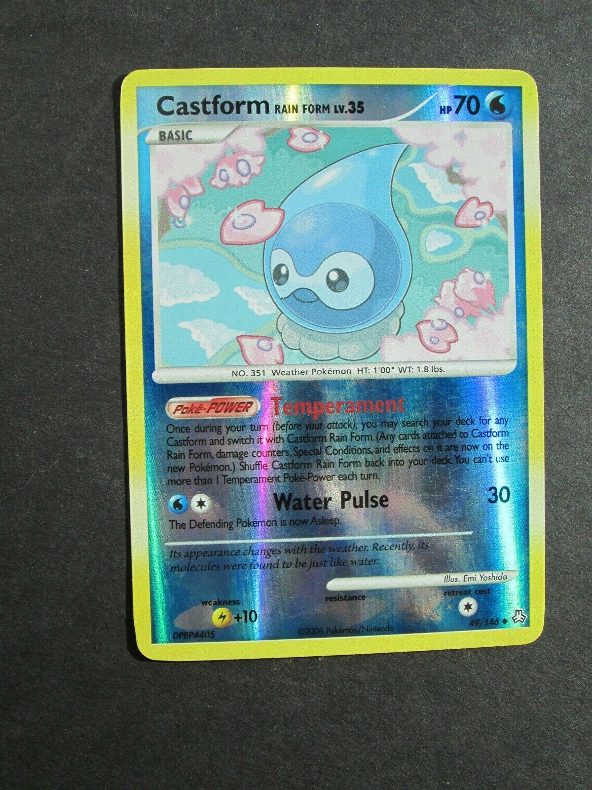 Castform Rain Form [Reverse Holo]