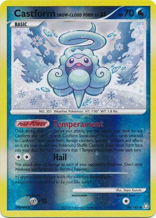 Castform Snow-Cloud Form [Reverse Holo]