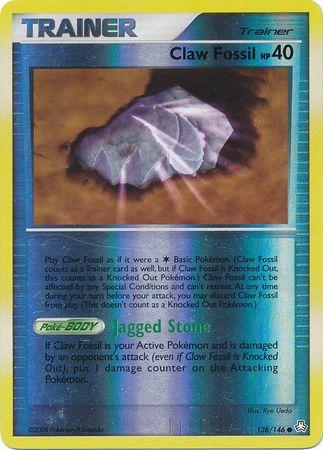 Claw Fossil [Reverse Holo]