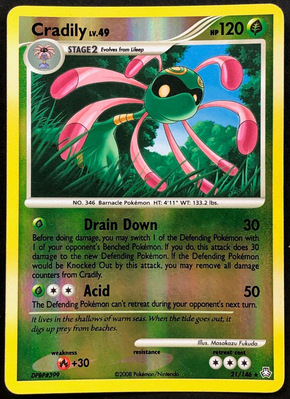 Cradily [Reverse Holo]