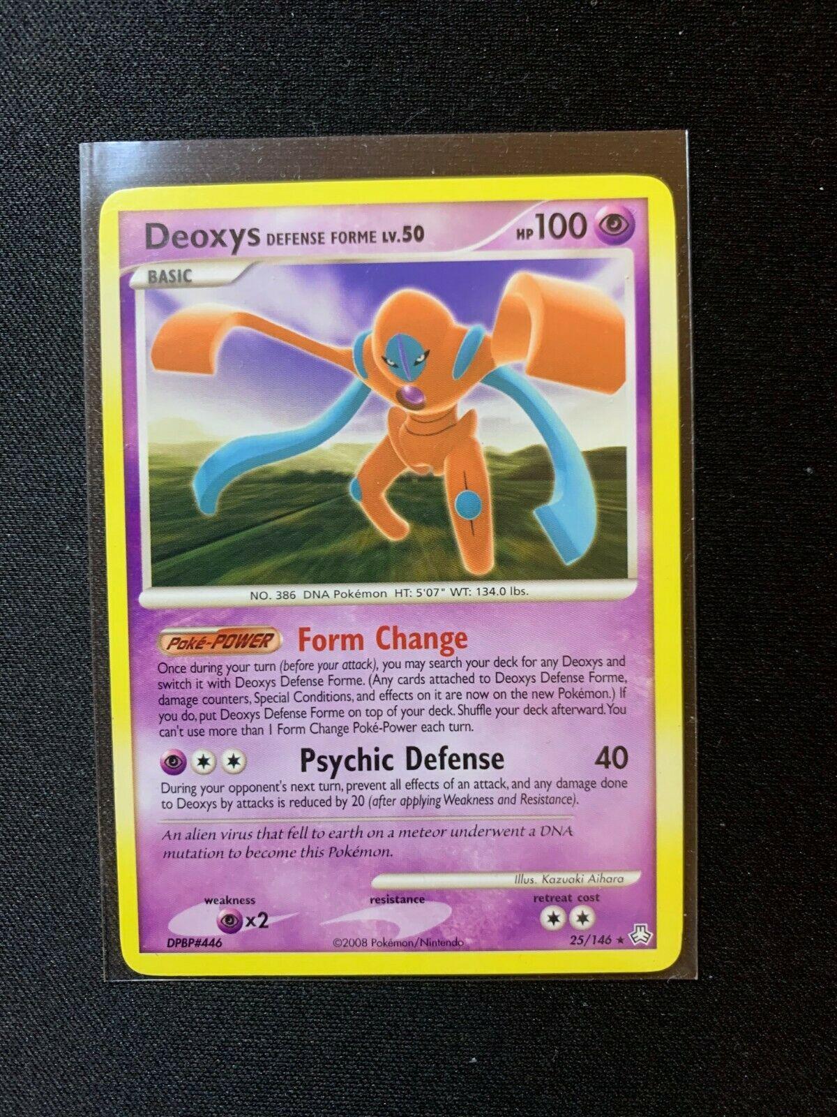 Legends Awakened Deoxys [Defense] Pokémon card