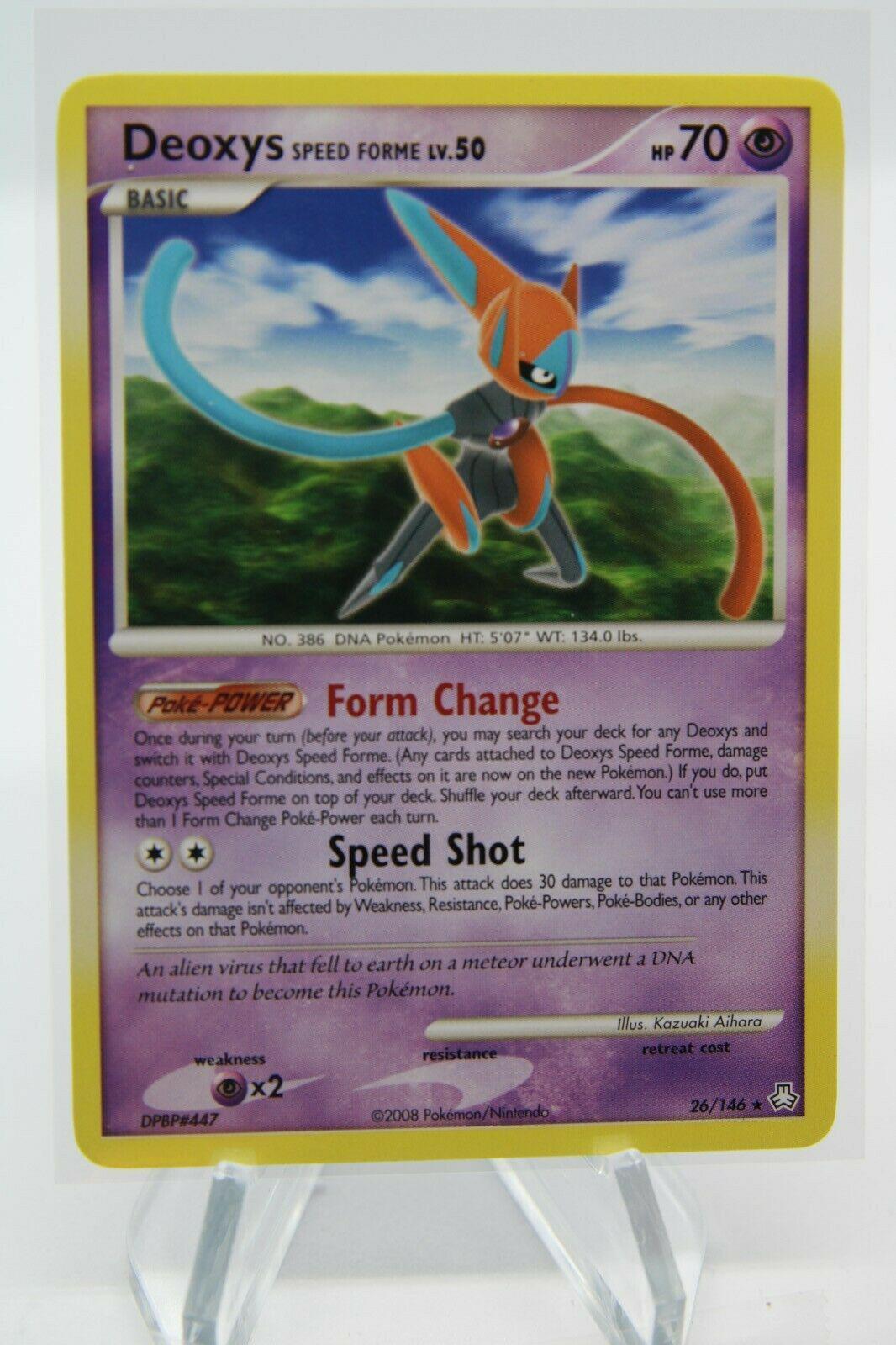 Legends Awakened Deoxys [Speed] Pokémon card