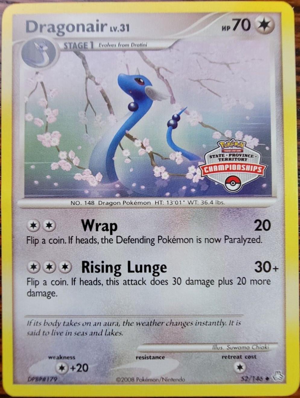 Legends Awakened Dragonair [Championships] Pokémon card