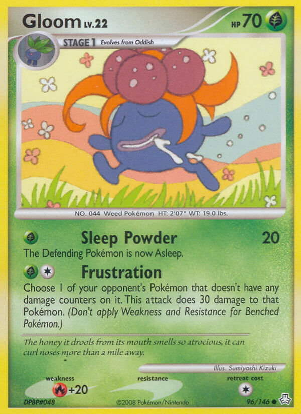Legends Awakened Gloom Pokémon card