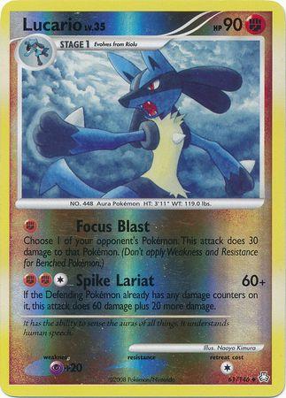Lucario [Reverse Holo]