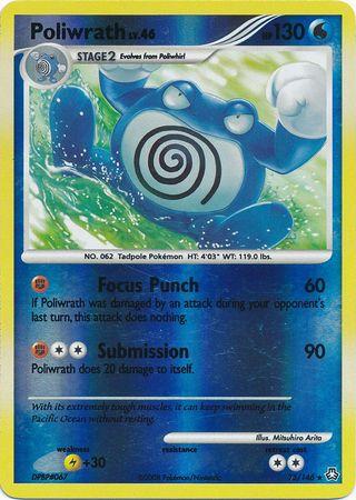 Legends Awakened Poliwrath [Reverse Holo] Pokémon card